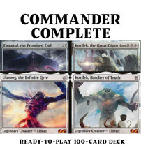 Ultimate Eldrazi TRIBAL FOUR Commanders Included Magic MTG Custom Commander Deck picture