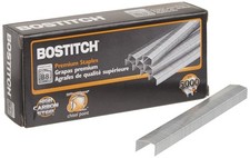 Bostitch Office B8 PowerCrown Premium Staples, 0.25 Inch Leg, Full-Strip picture