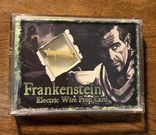 2013 Frankenstein Authentic Prop Card Electric Wire Art Of Robert Aragon 1931 picture
