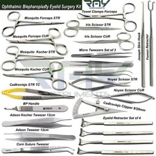 Blepharoplasty Instruments Ophthalmic Kit Micro Eye Surgery Eyelid Retractor picture