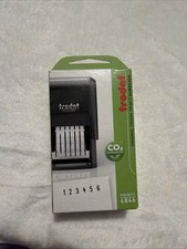 Trodat Printy 4846 Numberer Stamp Ink Black 4mm 6 digits (0-9) print: 123456  picture