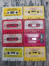 Vintage Walt Disney Storyteller, Songs,  Kids Songs Cassette Lot Of (8) Pre-Own picture