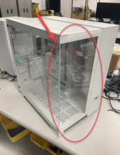 CORSAIR 6500D SERIES TEMPERED GLASS CONVERSION KIT - WHITE picture