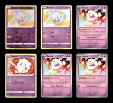Swirlix Lot 6 Pokemon Cards 2022 SWSH12: Silver Tempest Common Collection picture