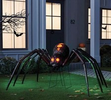 Hyde and Eek Boutique 65in Animated Spider LED Sound/Motion Halloween Decor picture