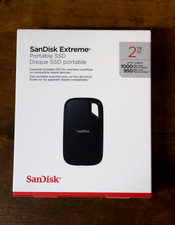 SanDisk Extreme Portable SSD 2TB External Drive - BRAND NEW SEALED picture