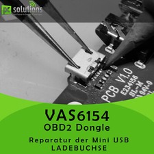 ✅ REPAIR Replacement Mini USB Charging Socket VAS6154 VAS6154A OBD2 Dongle picture
