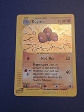 The Pokémon Company Pokemon TCG Expedition Dugtrio 10/165 Holo Rare 2002 LP picture