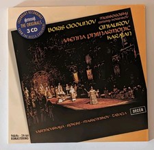 Boris Godounov Mussorgsky Karajan Vienna Philharmonic Decca 3 CD Opera Set picture