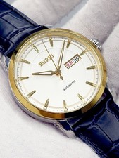[N. MINT] 42mm Burei Men’s Automatic Seiko Movement Two Tone Watch  picture
