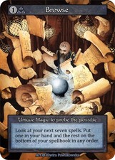 Browse (Non-Foil) - NM - Sorcery Contested Realm Alpha picture
