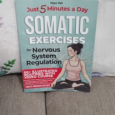 Just 5 Minutes a Day by Maya Vale Trade Paperback Nervous System Workbook picture