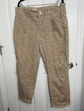 Anthropologie Animal Print Pants picture