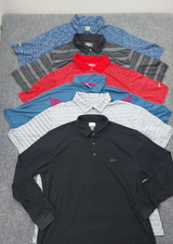 Lot 6 NIKE CALLAWAY GREG NORMAN Golf Polo Shirt Mens 2XL Peformance picture