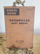 CATERPILLAR D397 ENGINE (SERIAL NUMBERS 10B1 TO 10B289 INCLUSIVE) PARTS BOOK*BB5 picture