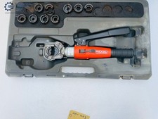 Ridgid RE 60-MLR Hydraulic Crimping/Crimper Tool With Dies 8 Dies picture