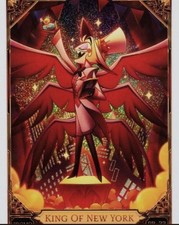 Hazbin Hotel Lucifer King of New York Promo Card New York Comic Con 2026 Presale picture