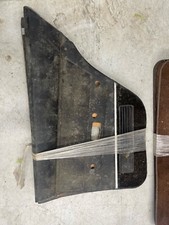 1979-1981 VW DASHER REAR DOOR PANELS SEDAN? WAGON? FOX DOOR PANELS BLACK picture