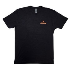 MAXXIS MaxxTerra MTB Tires T-Shirt Size Large Black 100% Cotton picture