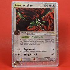 Pokemon TCG English Card ex Sandstorm Aerodactyl ex 94/100 Holo DMG picture