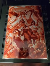 New Ethereal Art - Kaiju Cuties #1 Limited Crimson Metal Virgin Adult Comic picture