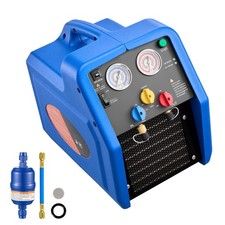 Uimoso Portable Refrigerant Recovery Unit,1HP Dual Cylinder for Vapor and Liquid picture