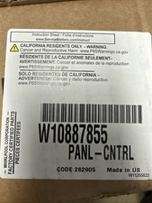 GENUINE Whirlpool Control Panel Assembly OEM Part # W10887855 *See Notes* picture