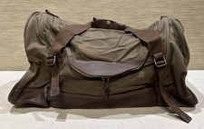 Marlboro Genuine Rugged Gear 2004 Westbound Carryall Canvas/Leather Duffel -NWT picture