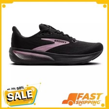 Women's Brooks Revel 9 Road Running Shoes, Black/Rose Gold, Regular picture