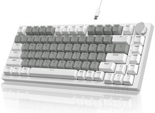AJAZZ AK820 Pro 75% Tri-mode Mechanical Keyboard TFT Display&Knob Hot-swap RGB picture