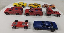 Vintage Hot Wheels Redline Lot of 8 - P-911, Twin Mill, Top Eliminator, Semi picture