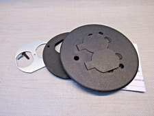 Wiremold 895P-BLK Walker Non-metallic Round Carpet Cover picture