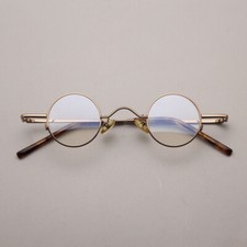 John Lennon Retro Classic Round  34mm Glasses Bronze Eyeglasses Metal Frames picture