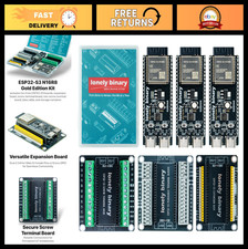 ESP32-S3 Gold Edition Kit - 3-Pack with 16MB Flash, 8MB PSRAM, Expansion Boards picture