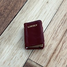 Antique 1929 Kingsport Press Miniature Book Addresses of Abraham Lincoln RARE picture