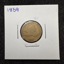 1858 1C Flying Eagle Cent picture