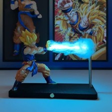 Anime Son Goku Kamehameha LED Night Light Rechargeable Touch Control Lamp picture