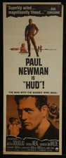 Hud 1963 Poster Insert 14 x 36 NSS 63/117 Paul Newman Melvyn Douglas Patric Neal picture