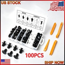 For Mazda CAR 100x Box Set Bumper Fender Liner Push Type Retainer Clips Fastener picture