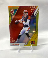 2021 Panini Phoenix Joe Burrow #20 Yellow Parallel 45/75 Cincinnati Bengals picture