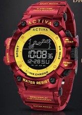 ACW8082-015 - Activa X Invicta Digital Unisex Watch - 50mm, Red (ACW8082-015) picture