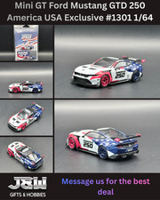 Mini GT (American Muscle) Ford Mustang GTD 250 America USA Exclusive #1301 1/64 picture