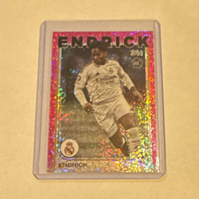 Topps 2024-25 UEFA Club Competitions Endrick #100 Real Madrid Pink Sparkle picture