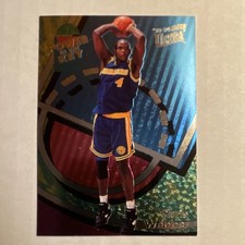 1993-94 Fleer Ultra Chris Webber Power In The Key Insert Card #9 of 9 - Warriors picture