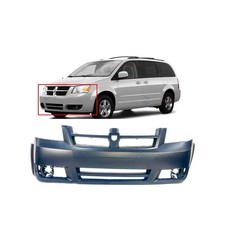 Bumper Cover For 2008-2010 Dodge Grand Caravan 1AG01TZZAB Primed Front picture