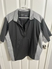 Antigua men’s L short sleeve 1/4 Zip Golf jacket, excellent Condition picture