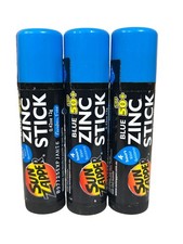 (3) Sun Zapper Zinc Oxide Sunscreen Stick – Blue SPF 50+  Water-Resistant Broad picture