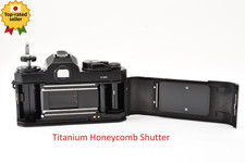 [MINT] Nikon FE2 Black Titanium Honeycomb Shutter 35mm Film Camera From JAPAN picture