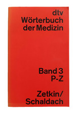 Vintage 1974 Worterbuch Der Medizin dtv Band 3 Zetkin Schaldach Paperback German picture