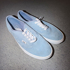 VANS Blue Suede Sneakers / women's size US 8.5 picture